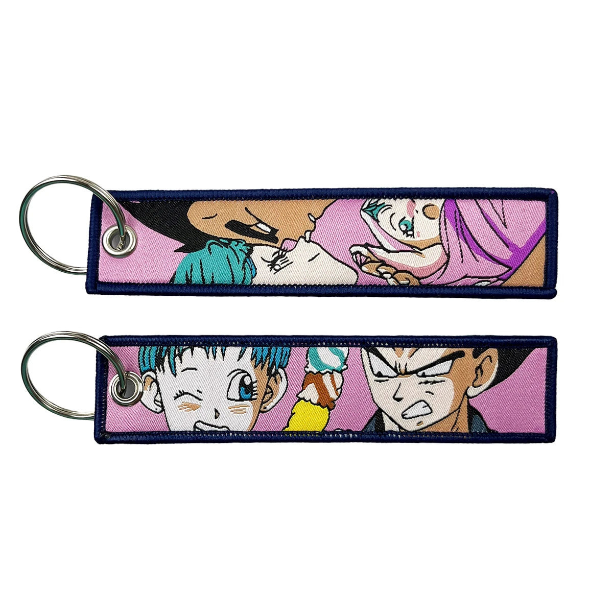 Dragon Ball Keychains Embroidered