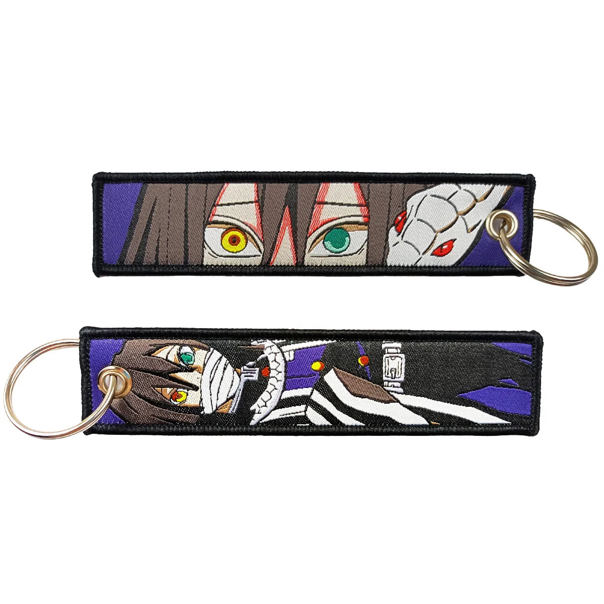 Kimetsu No Yaiba Keychains Embroidered