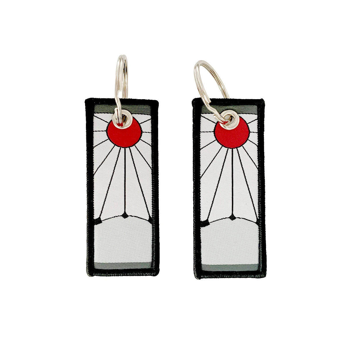 Kimetsu No Yaiba Keychains Embroidered