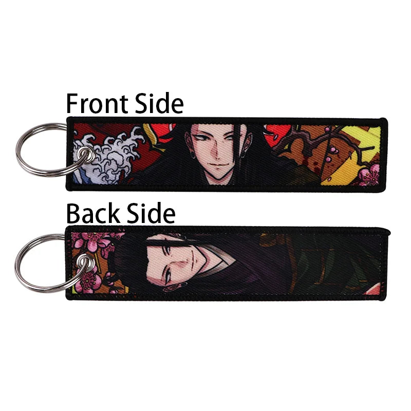 Jujutsu Kaisen Keychains Embroidered