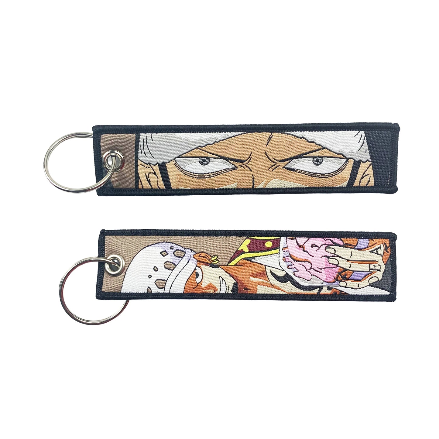 One Piece Keychains Embroidered