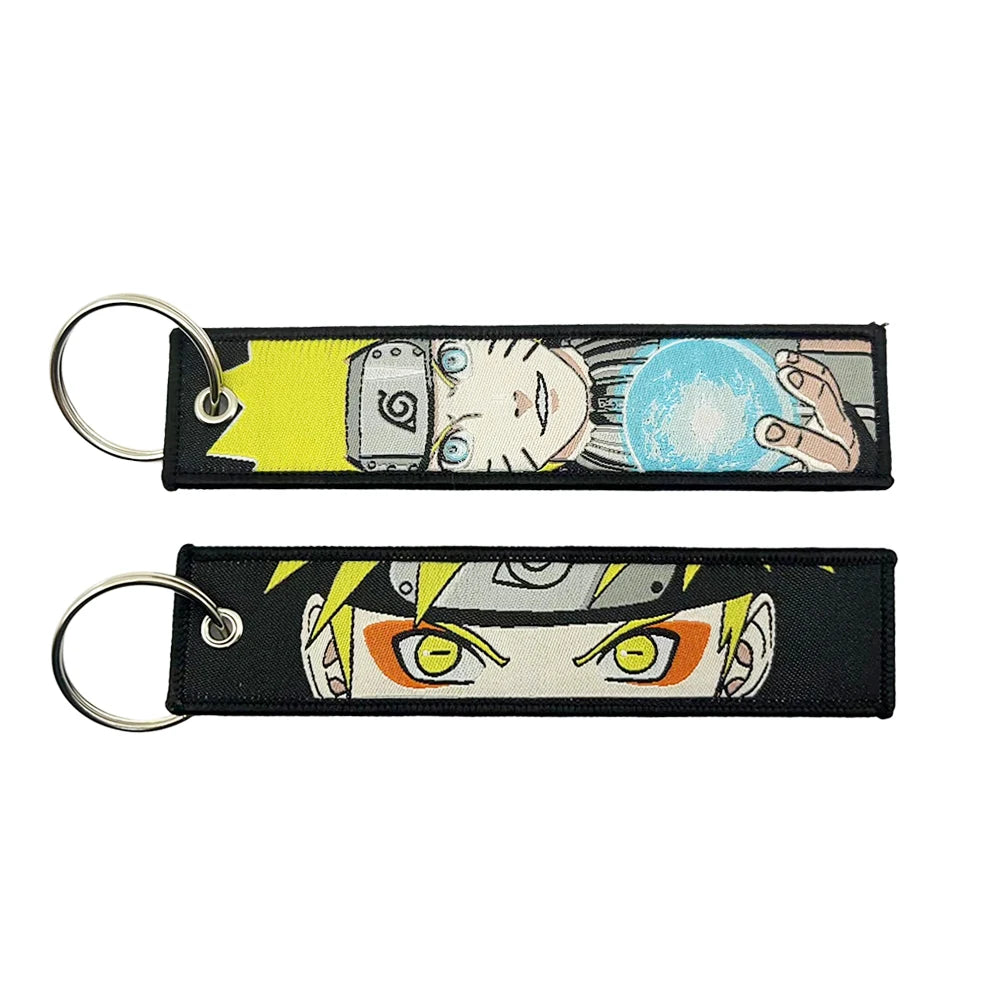 Naruto Keychains Embroidered
