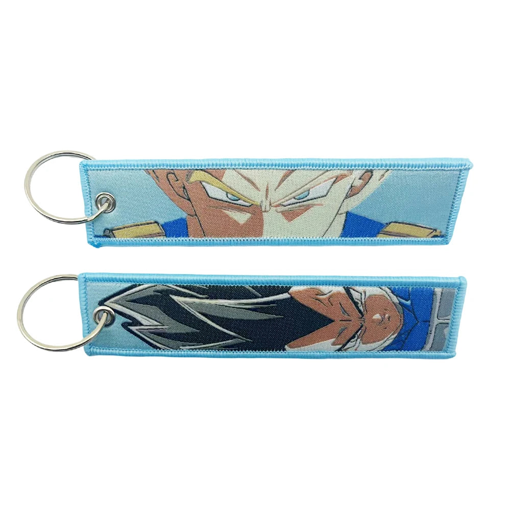 Dragon Ball Keychains Embroidered