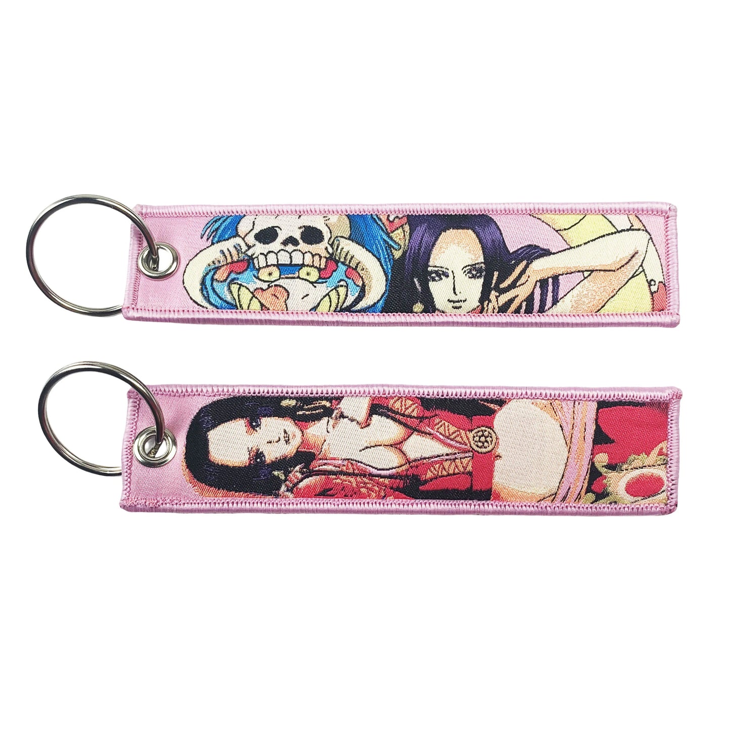 One Piece Keychains Embroidered