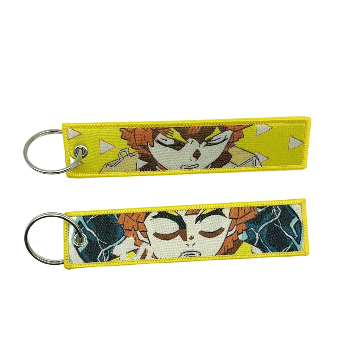 Kimetsu No Yaiba Keychains Embroidered