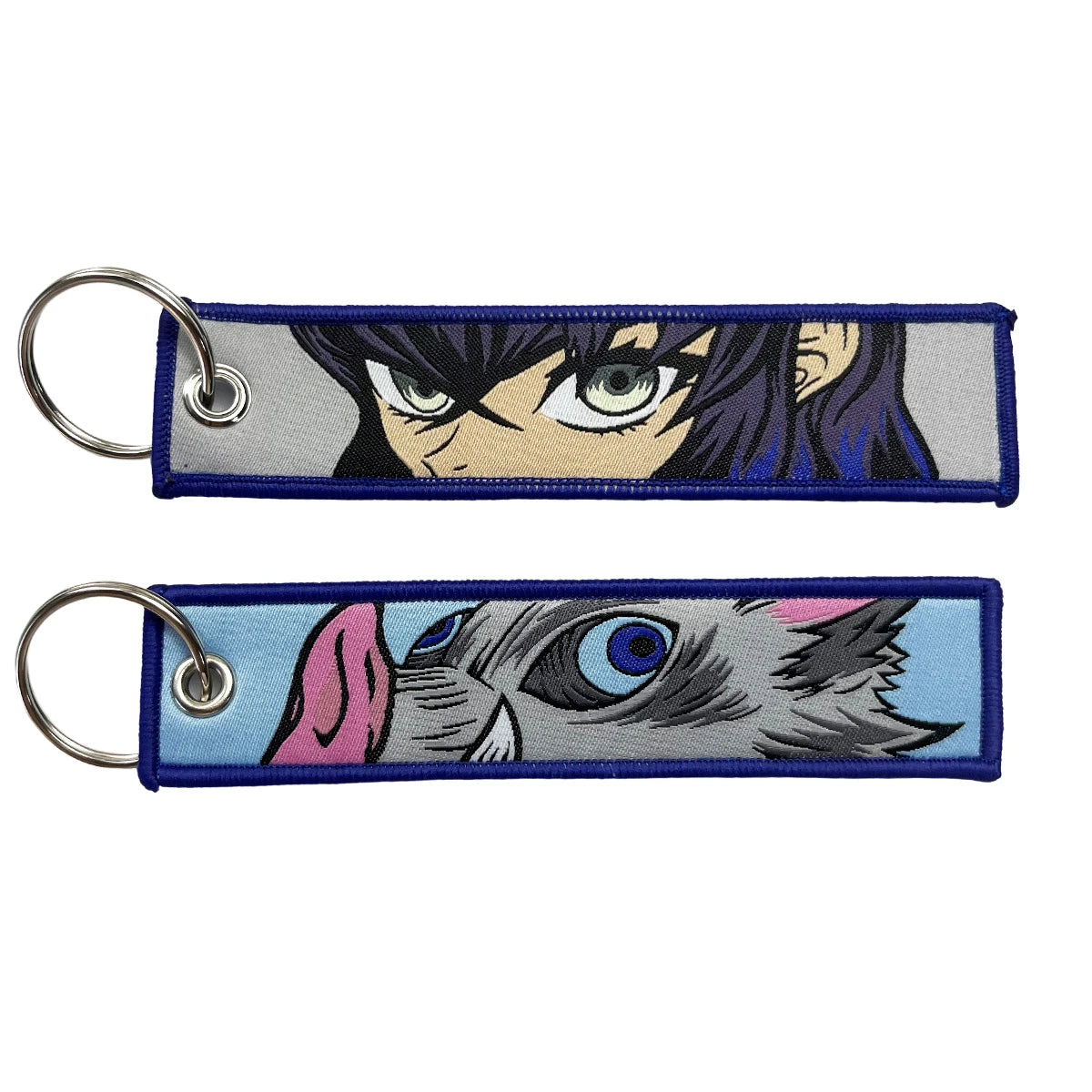Kimetsu No Yaiba Keychains Embroidered