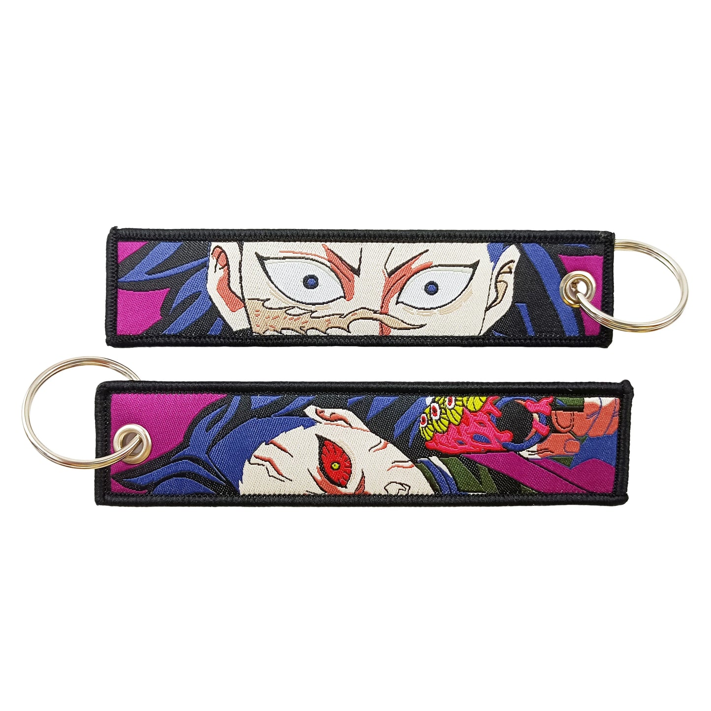 Kimetsu No Yaiba Keychains Embroidered
