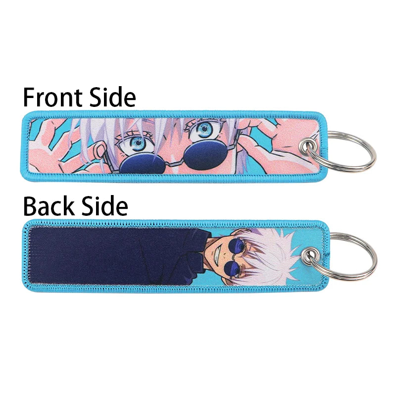 Jujutsu Kaisen Keychains Embroidered