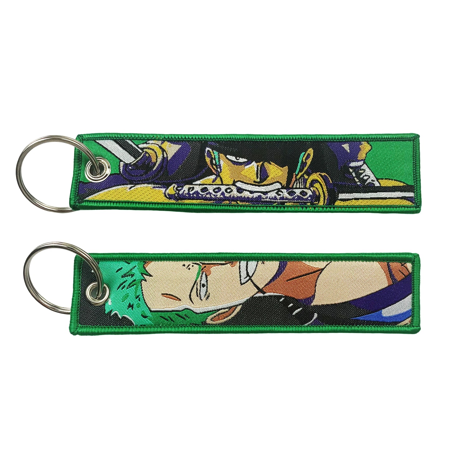 One Piece Keychains Embroidered