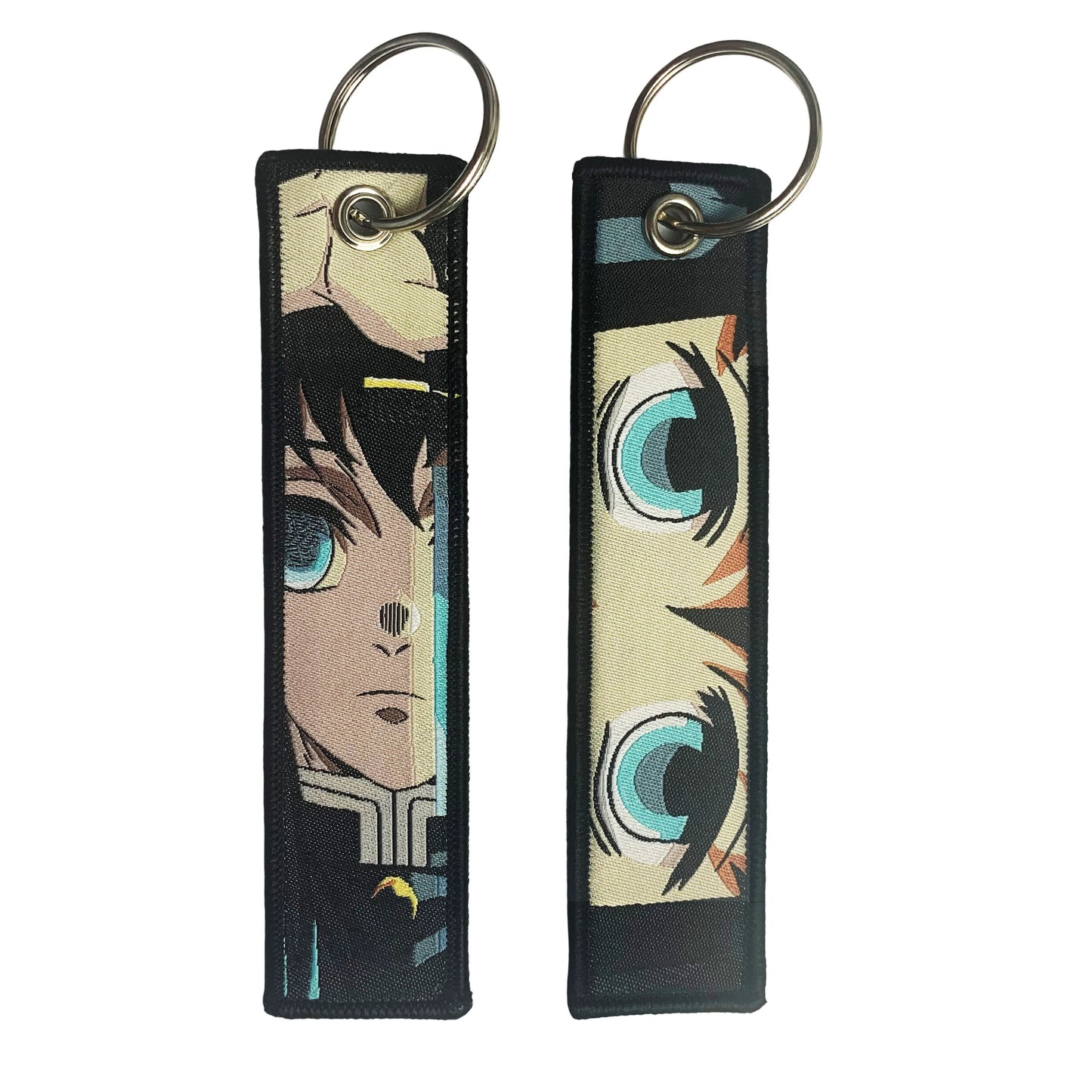 Kimetsu No Yaiba Keychains Embroidered