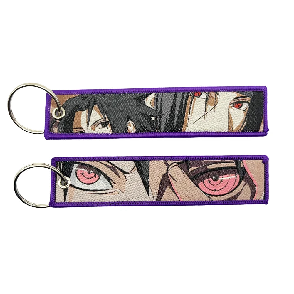 Naruto Keychains Embroidered