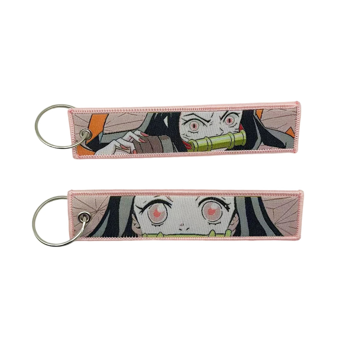 Kimetsu No Yaiba Keychains Embroidered