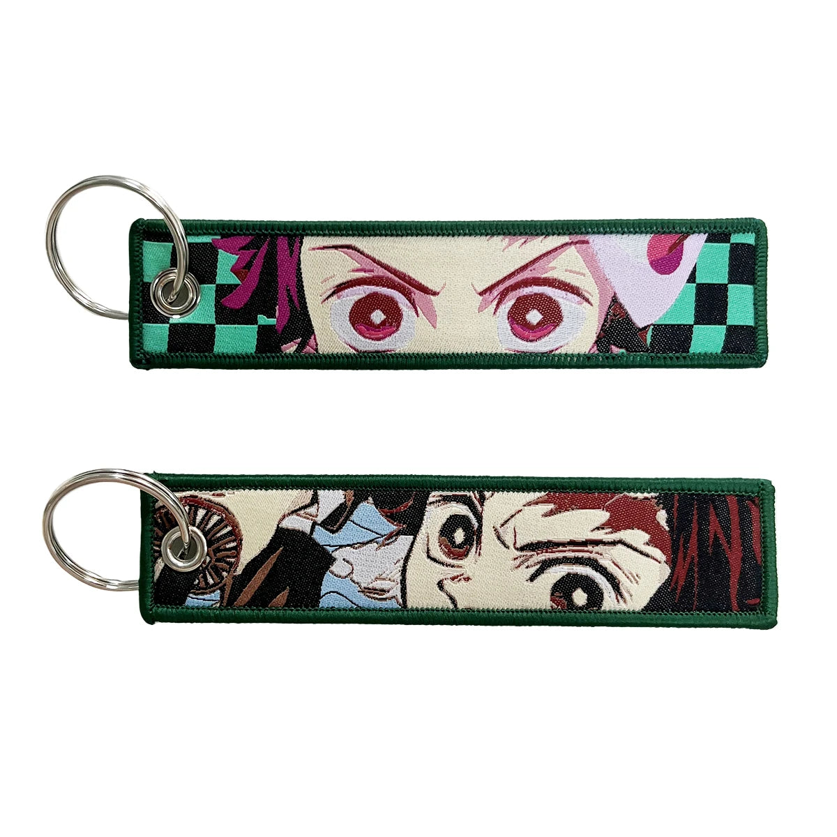 Kimetsu No Yaiba Keychains Embroidered