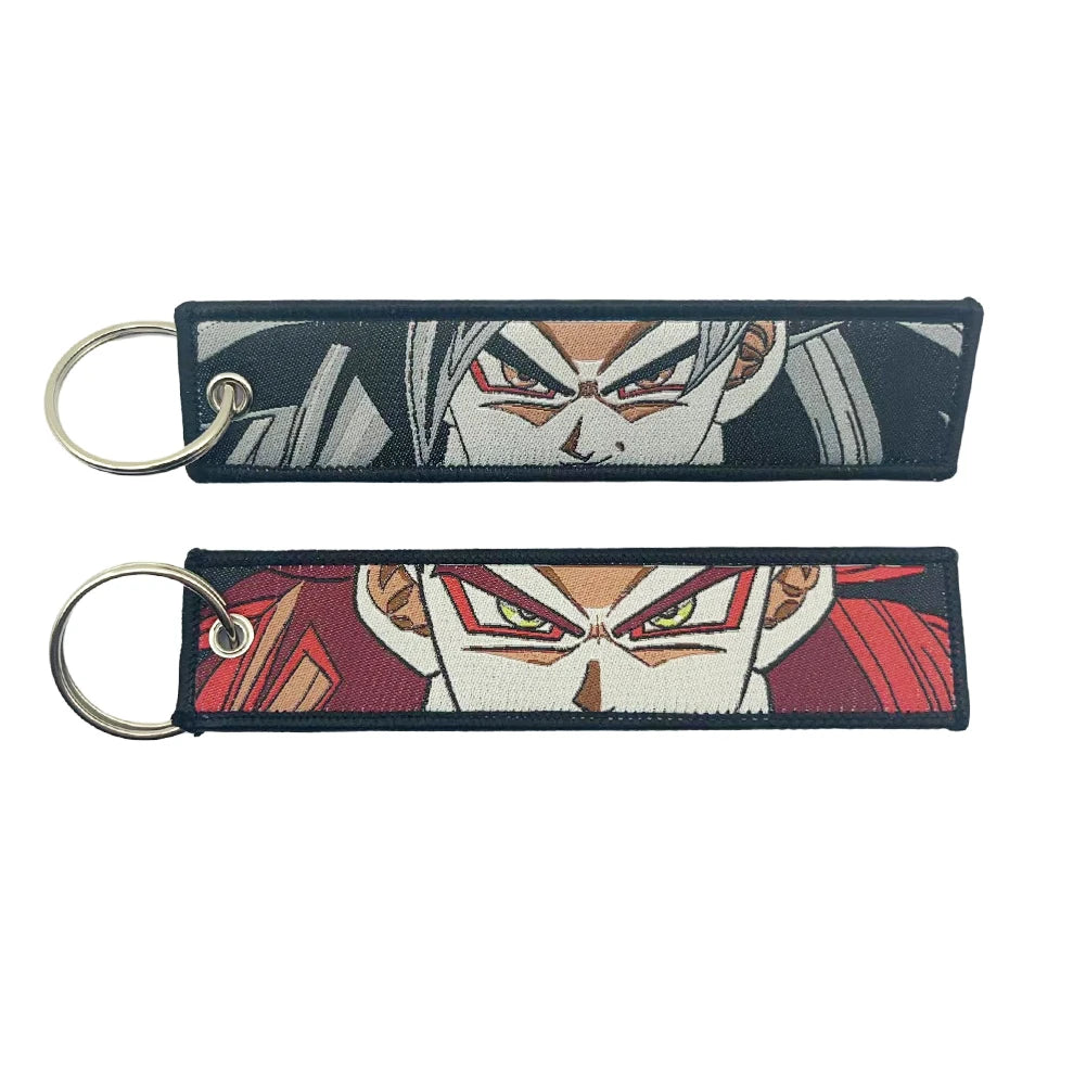 Dragon Ball Keychains Embroidered