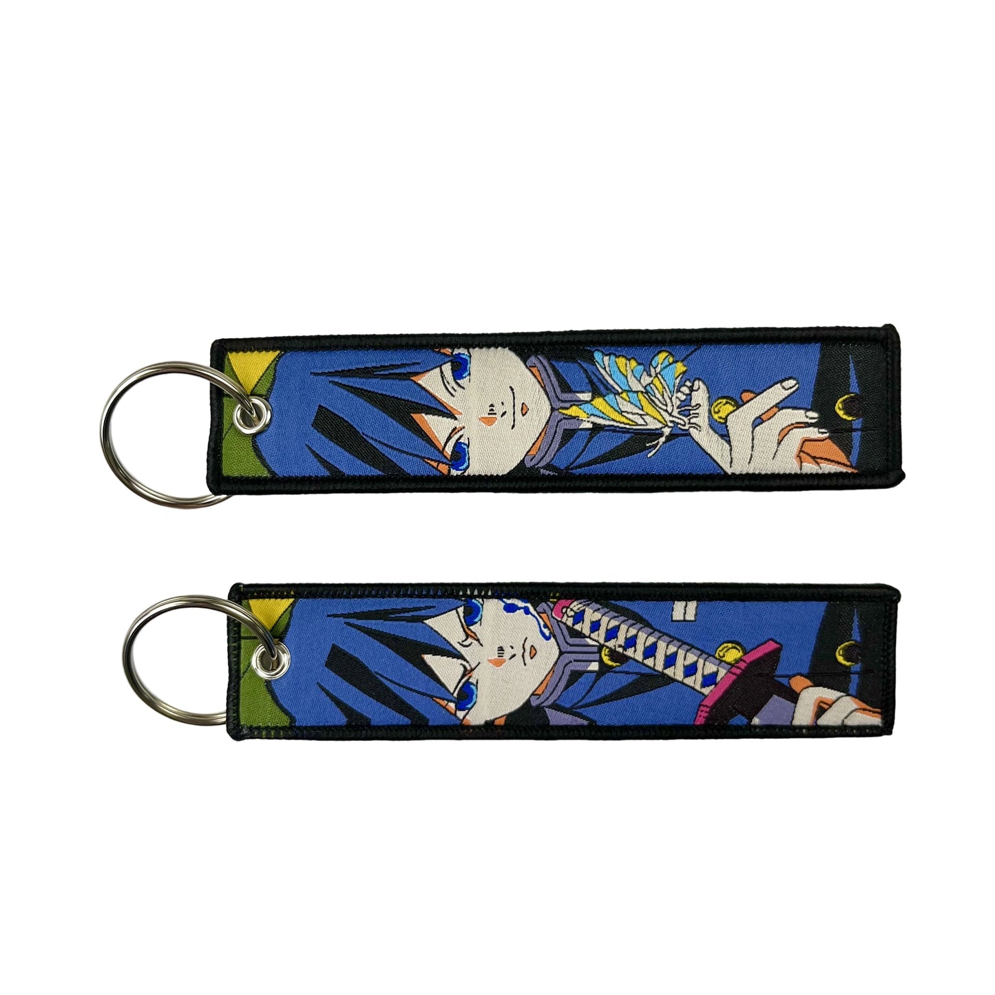 Kimetsu No Yaiba Keychains Embroidered