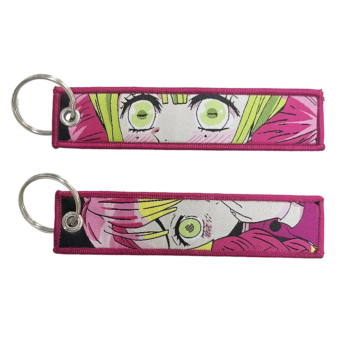 Kimetsu No Yaiba Keychains Embroidered