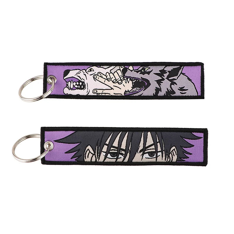 Jujutsu Kaisen Keychains Embroidered