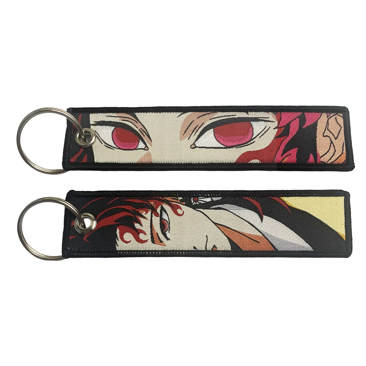 Kimetsu No Yaiba Keychains Embroidered