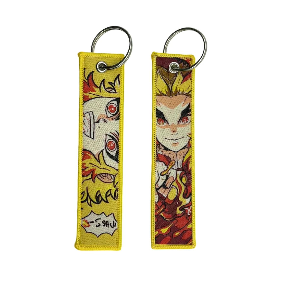 Kimetsu No Yaiba Keychains Embroidered