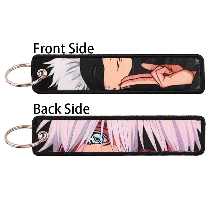 Jujutsu Kaisen Keychains Embroidered