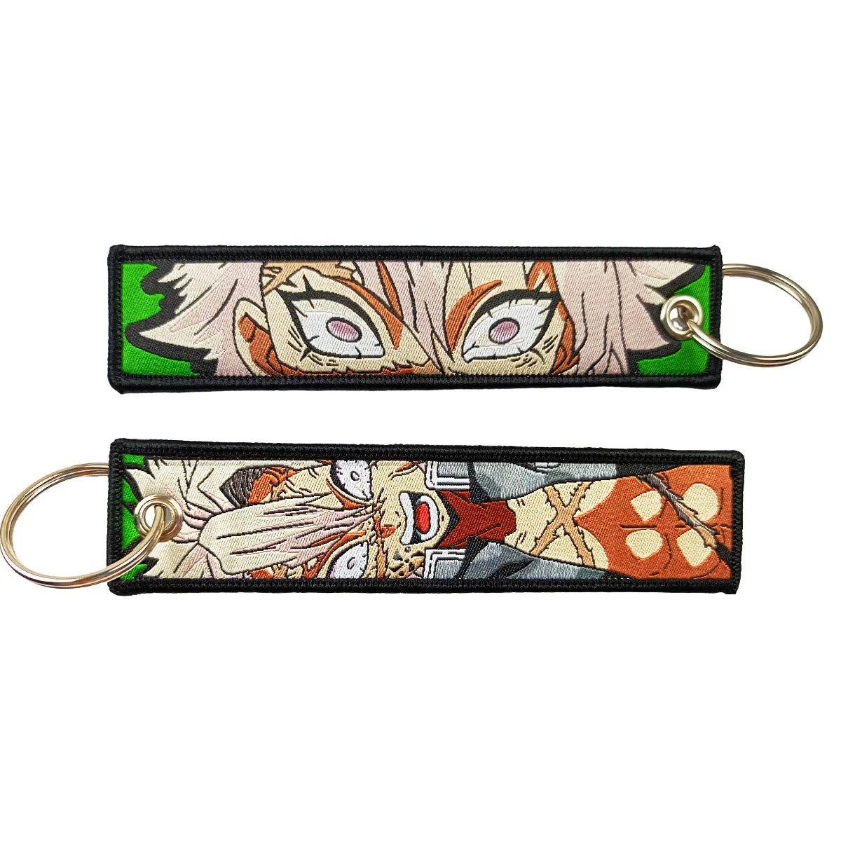 Kimetsu No Yaiba Keychains Embroidered