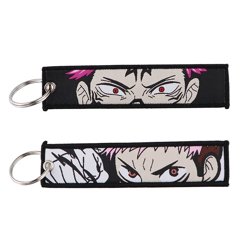 Jujutsu Kaisen Keychains Embroidered