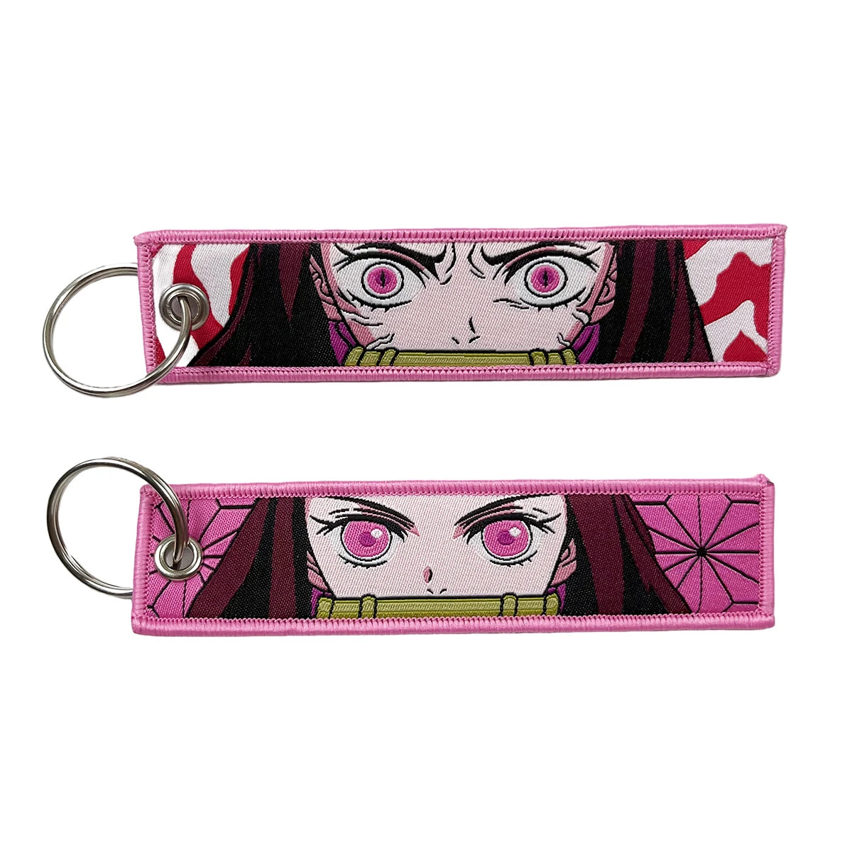 Kimetsu No Yaiba Keychains Embroidered