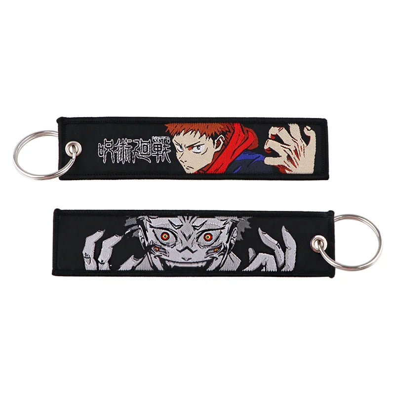 Jujutsu Kaisen Keychains Embroidered