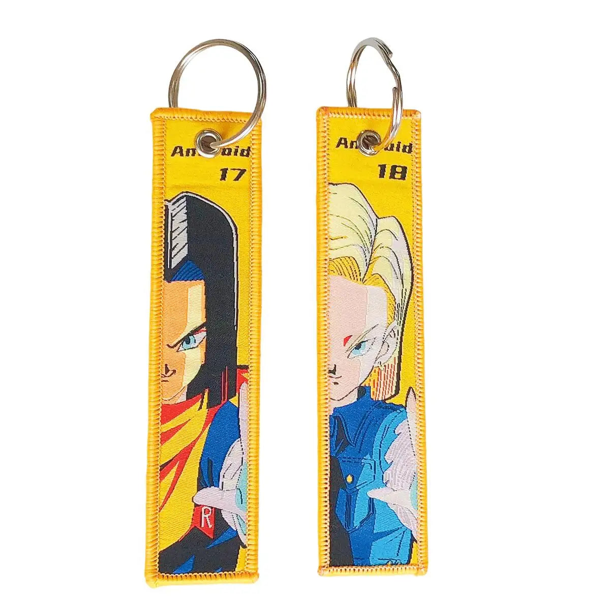 Dragon Ball Keychains Embroidered