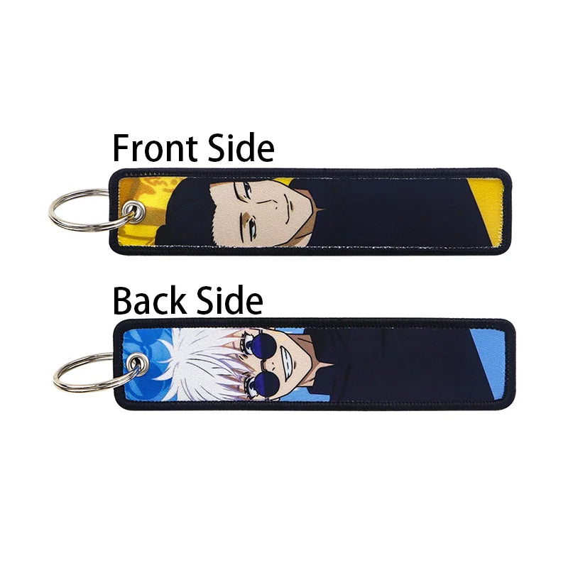 Jujutsu Kaisen Keychains Embroidered