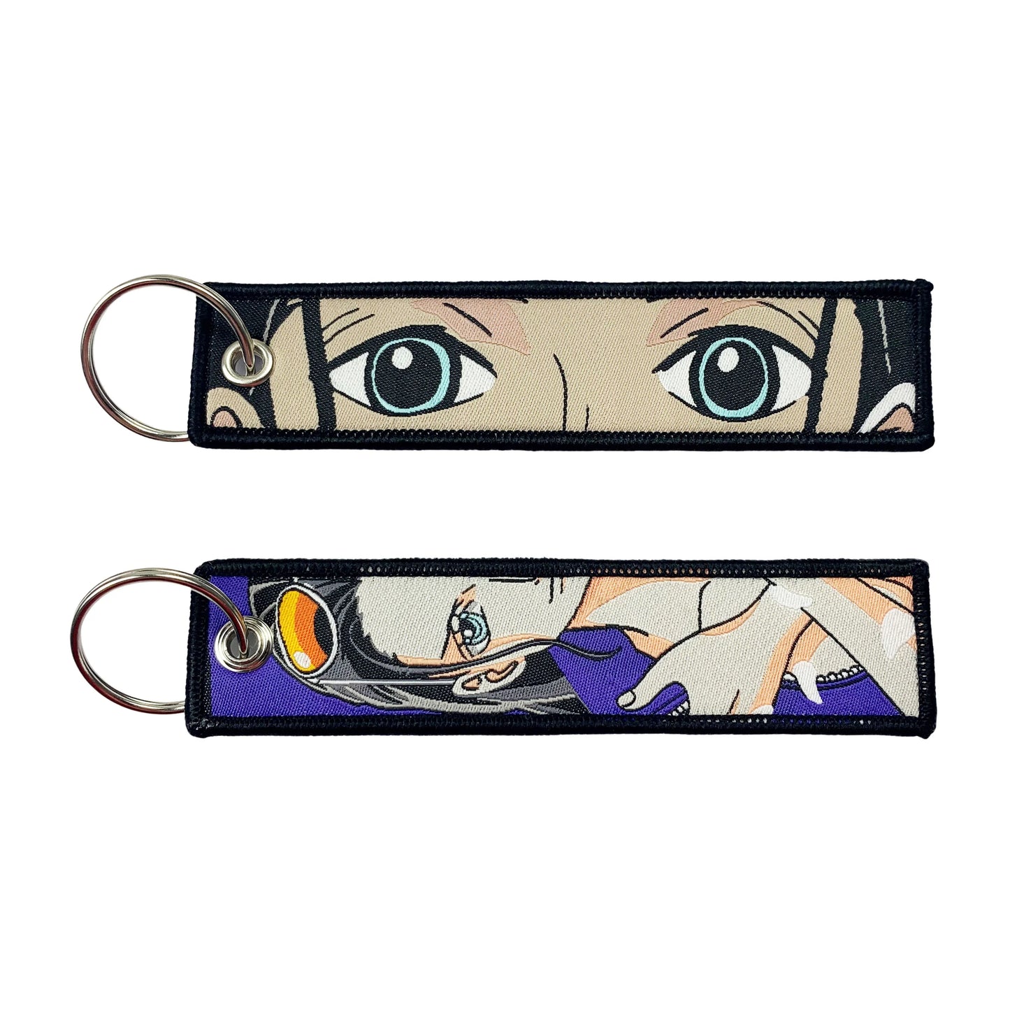 One Piece Keychains Embroidered